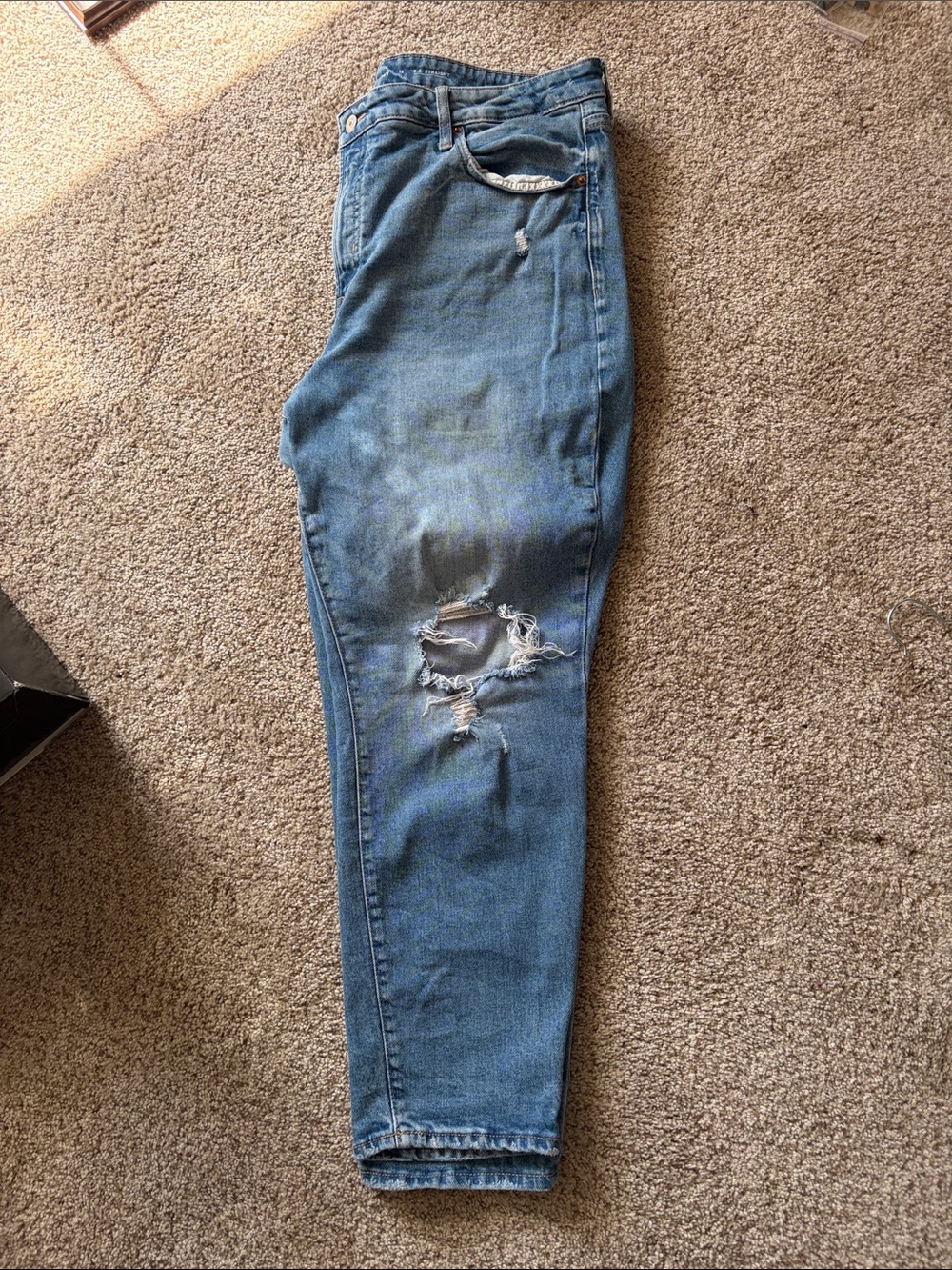 Old Navy Light Blue OG Straight Jeans
